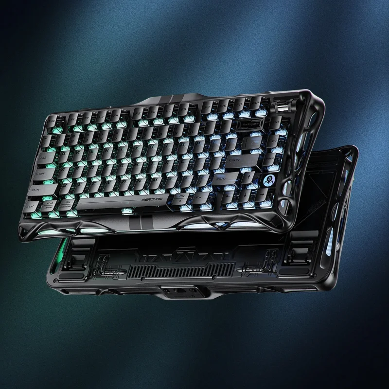 GravStar Mercury V75 75% Hall Effect Magnetic Switch Gaming Keyboard - Stealth Black