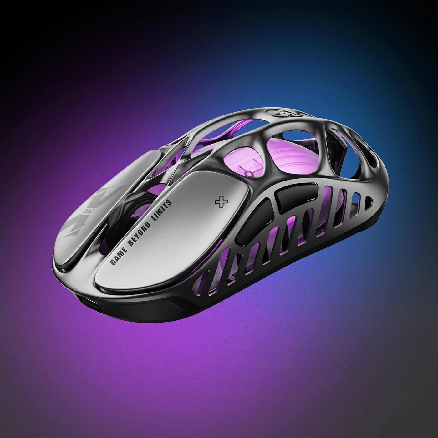 GravaStar Mercury XPro Wireless Gaming Mouse + 8K Dongle - Interstellar Silver
