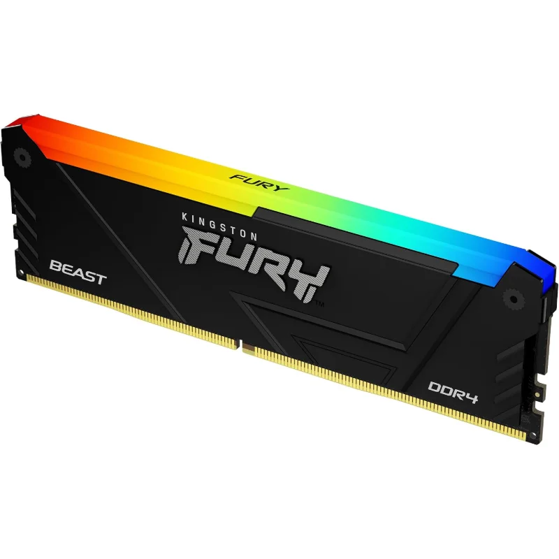 KINGSTON FURY Beast RGB 32GB DDR4 3200MHz CL16 – Black | KF432C16BB2A/32