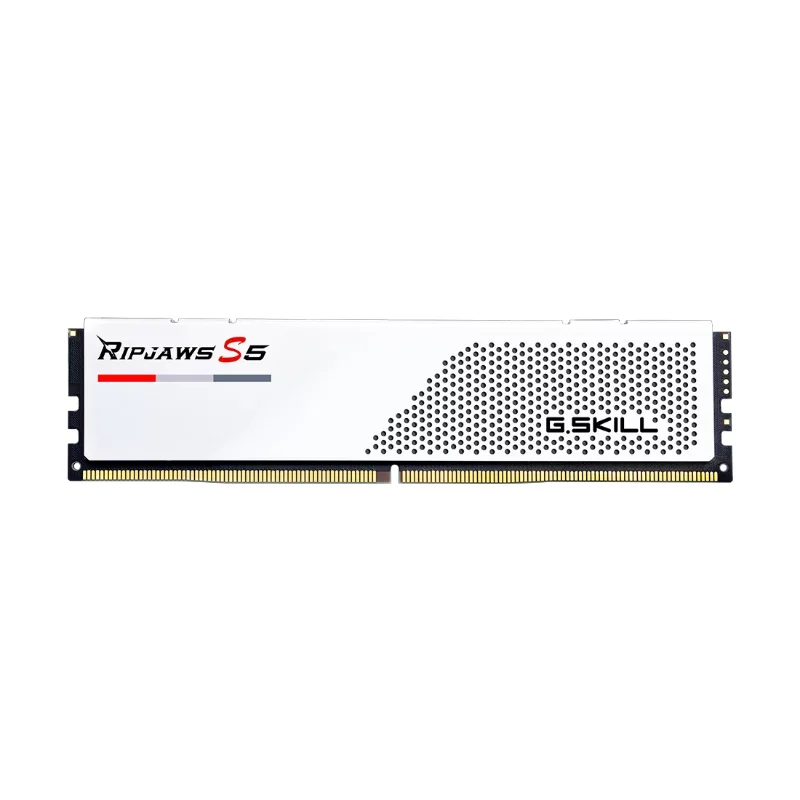 G.SKILL Ripjaws S5 96GB (2x48GB) DDR5 6000MHz CL30 White | F5-6000J3036F48GX2-RS5W