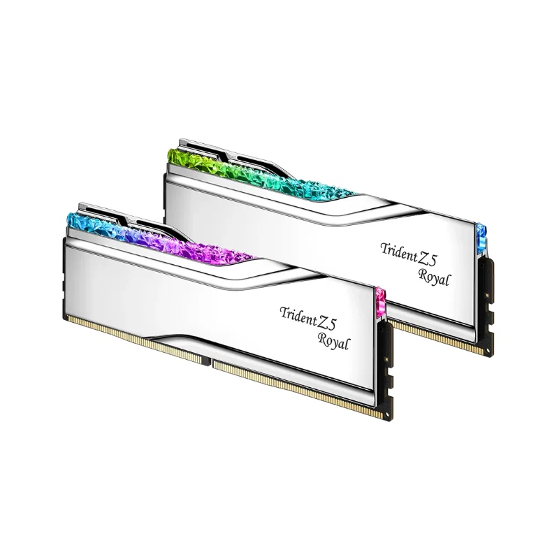 G.SKILL Trident Z5 Royal 32GB (2x16GB) DDR5 8000MHz CL38 Silver | F5-8000J3848G16GX2-TR5S
