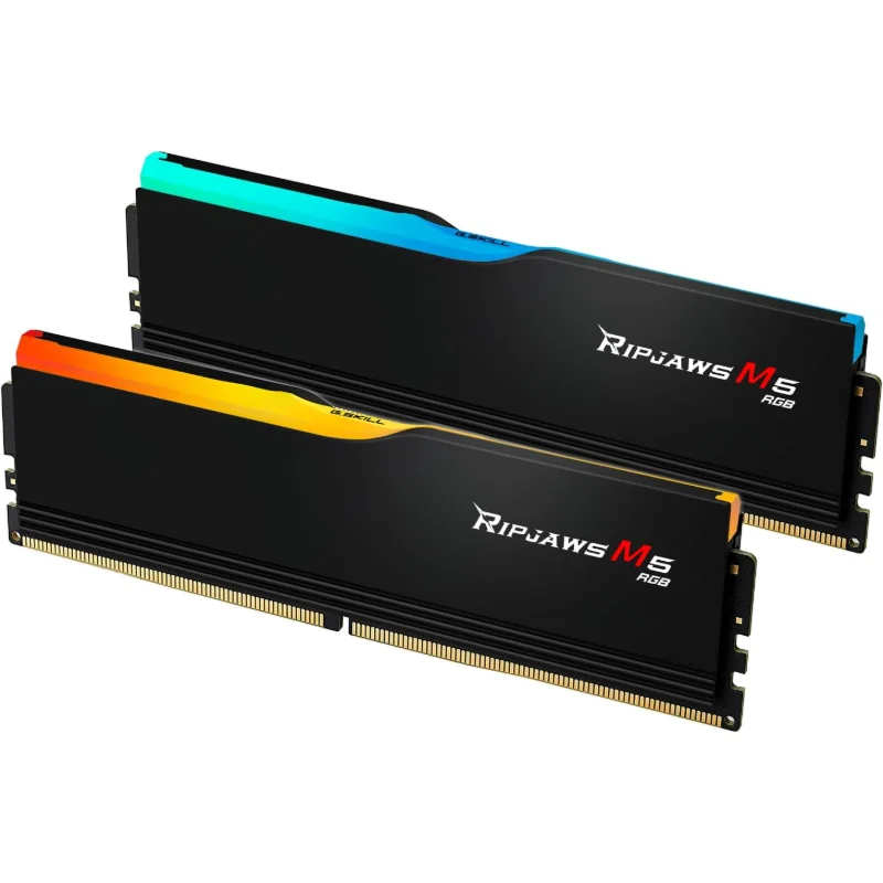 G.SKILL Ripjaws M5 RGB 64GB (2x32GB) DDR5 5200MHz CL40 Black | F5-5200J4040A32GX2-RM5RK