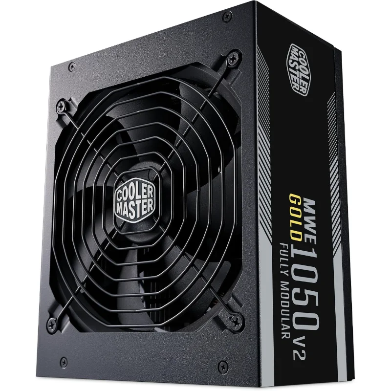 Cooler Master MWE Gold 1050 V2 1050W 80 PLUS Gold Fully Modular ATX 3.1 Power Supply – Black | MPE-A501-AFCAG-3EUK