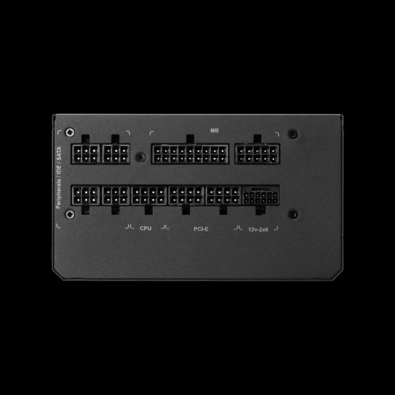 GAMDIAS HELIOS P2-1000G 1000W 80 PLUS Gold Fully Modular ATX 3.1 Power Supply – Black