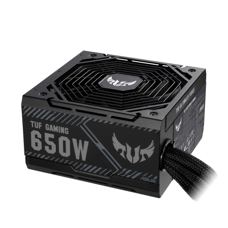 ASUS TUF Gaming 650W 80 PLUS Bronze Power Supply – Black | TUF-GAMING-650B