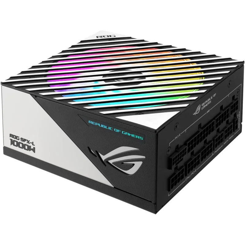 ASUS ROG Loki SFX-L 1000W 80 PLUS Platinum Fully Modular ATX 3.1 Power Supply – Black | ROG-LOKI-1000P-SFX-L-GAMING