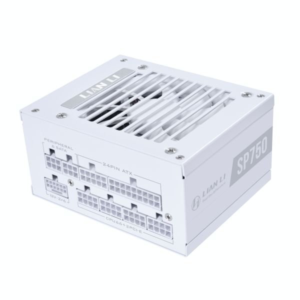 LIAN LI SP750 V2 Gold 750W Fully Modular ATX 3.1 SFX Power Supply – White | SP750G.W