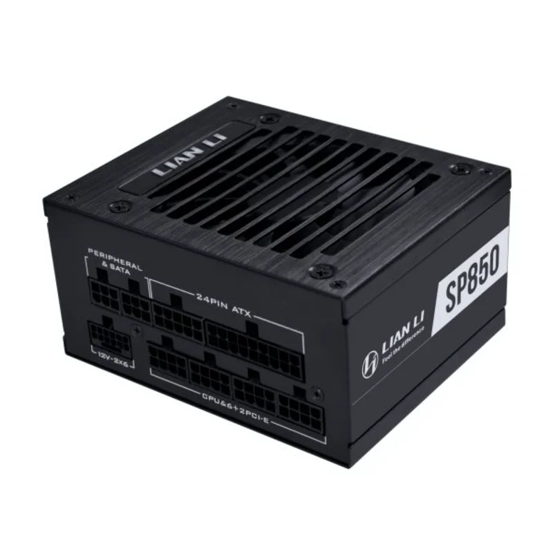LIAN LI SP850 V2 Gold 850W Fully Modular ATX 3.1 SFX Power Supply – Black | SP850G