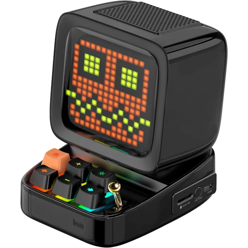 DIVOOM Ditoo-Pro Retro Pixel Art Bluetooth Speaker – Black