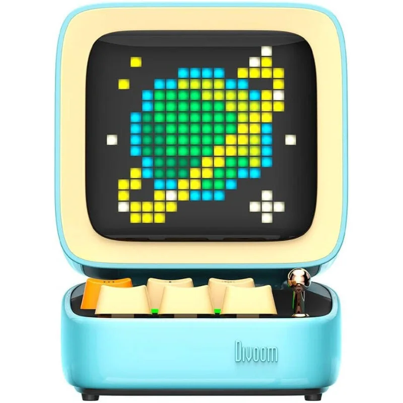 DIVOOM Ditoo-Pro Retro Pixel Art Bluetooth Speaker – Blue