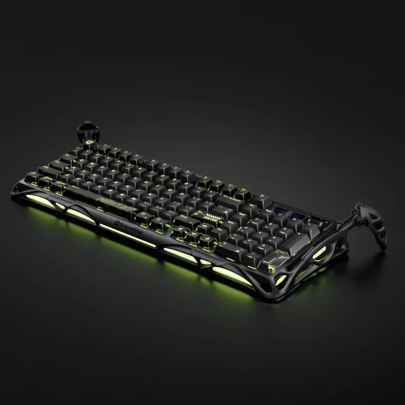 GravaStar Mercury K98 Pro 98% Wireless Mechanical RGB Keyboard – Phantom Black | 5297