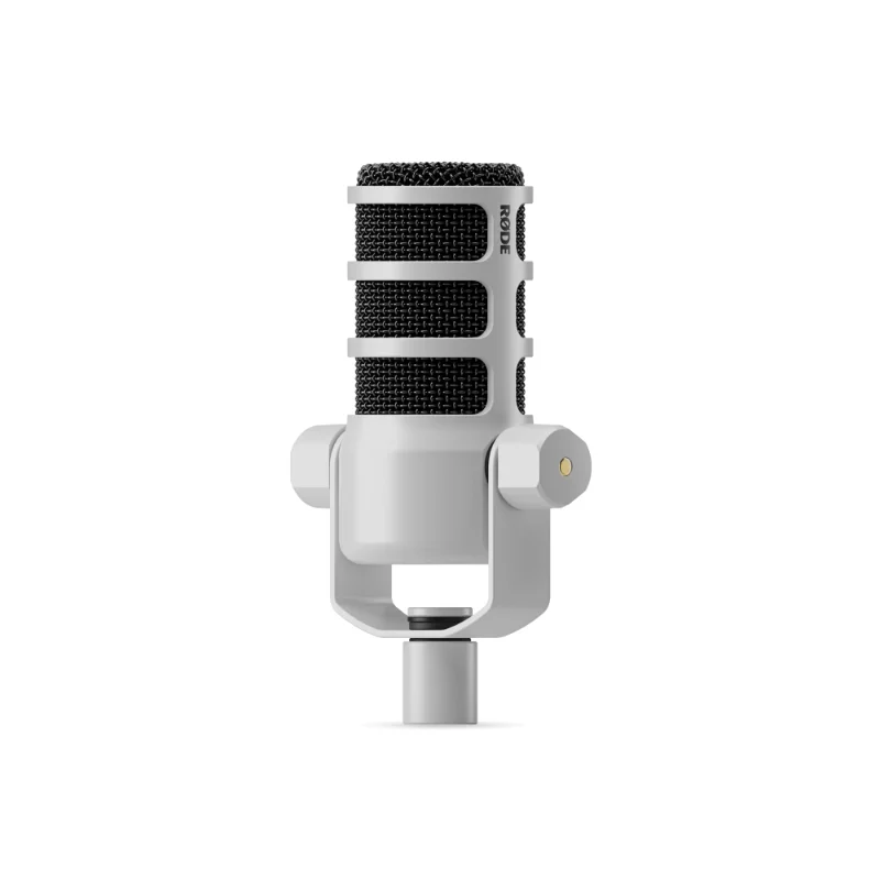 RØDE PodMic Dynamic Broadcast Microphone – White | PodMic White
