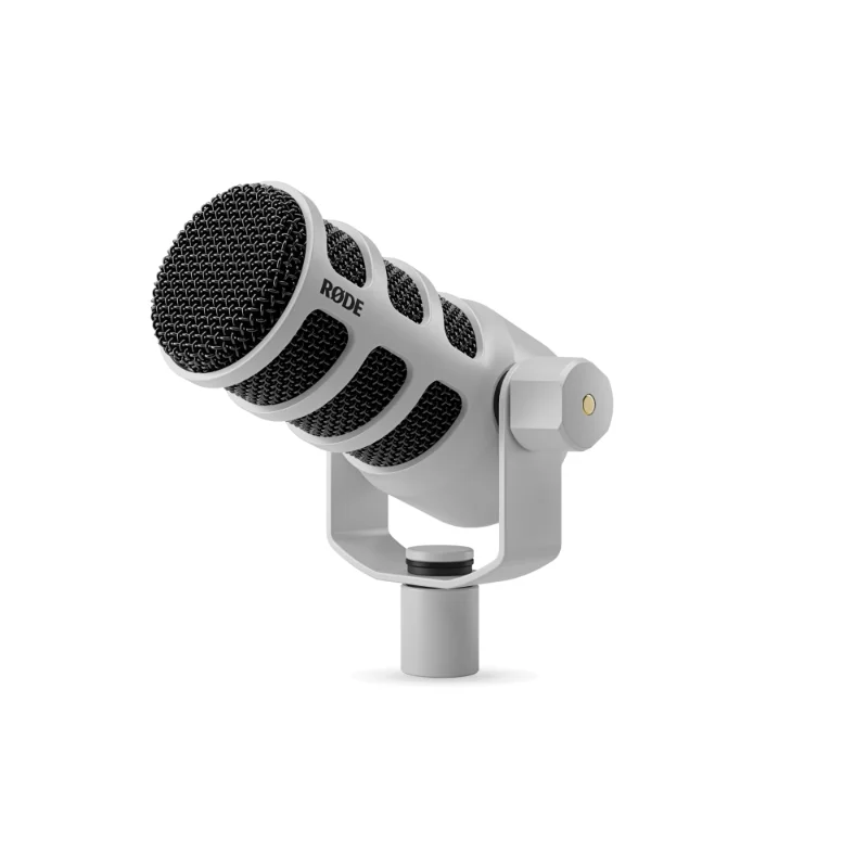 RØDE PodMic Dynamic Broadcast Microphone – White | PodMic White