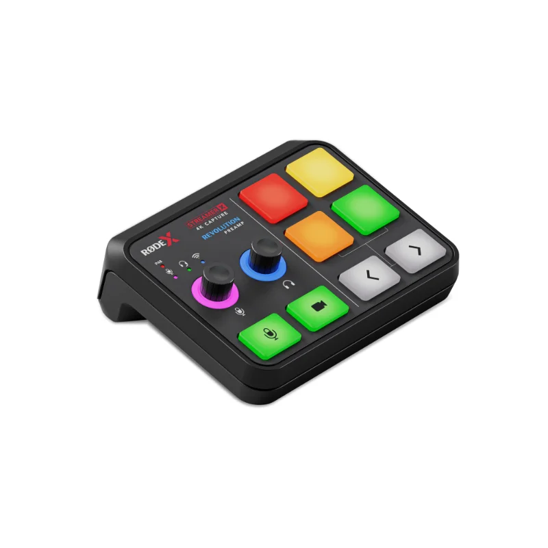 RØDE Streamer X Audio Interface and 4K Video Capture Card – Black