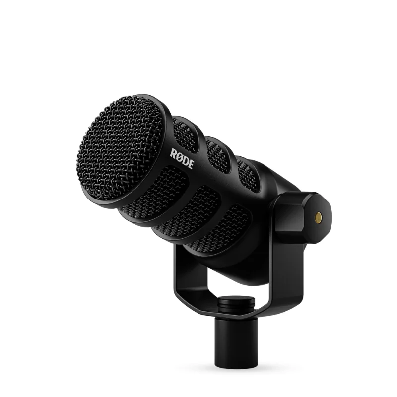 RØDE PodMic USB Dynamic Broadcast Microphone – Black | PodMic USB