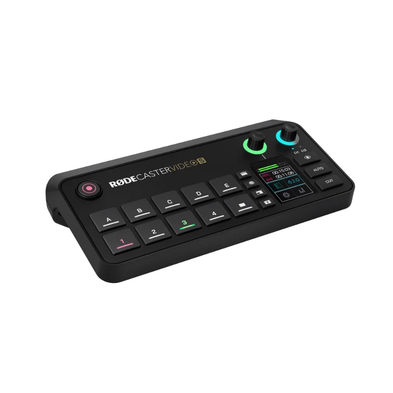 RØDE RØDECaster Video S Video and Audio Production Console – Black | RCVS