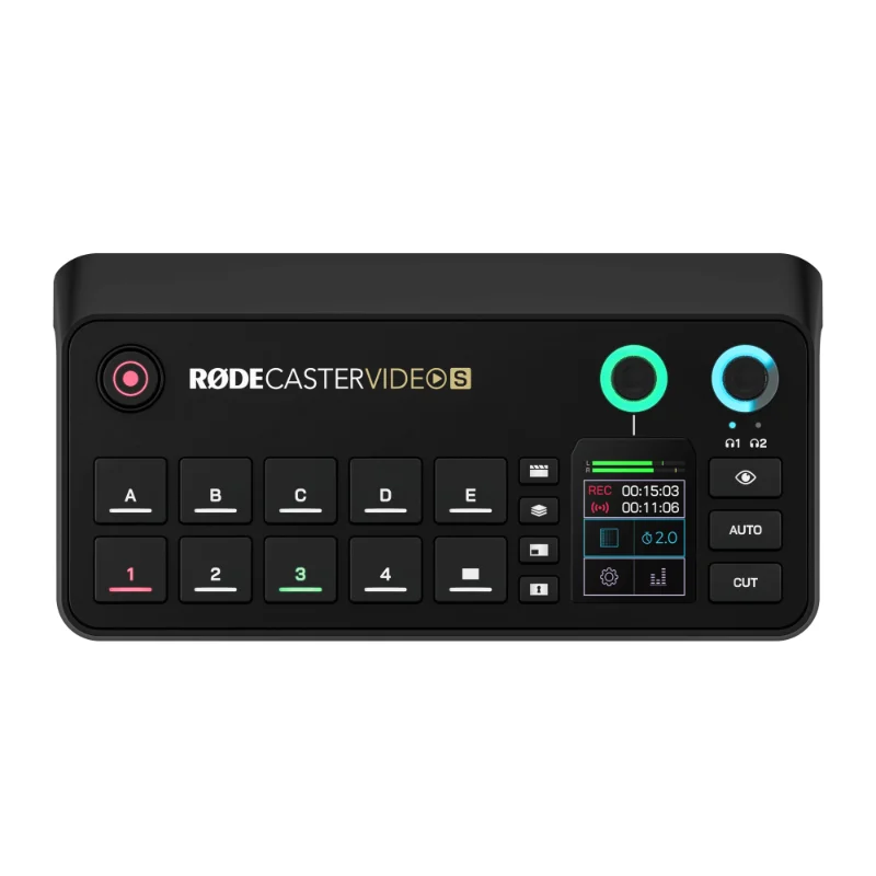 RØDE RØDECaster Video S Video and Audio Production Console – Black | RCVS