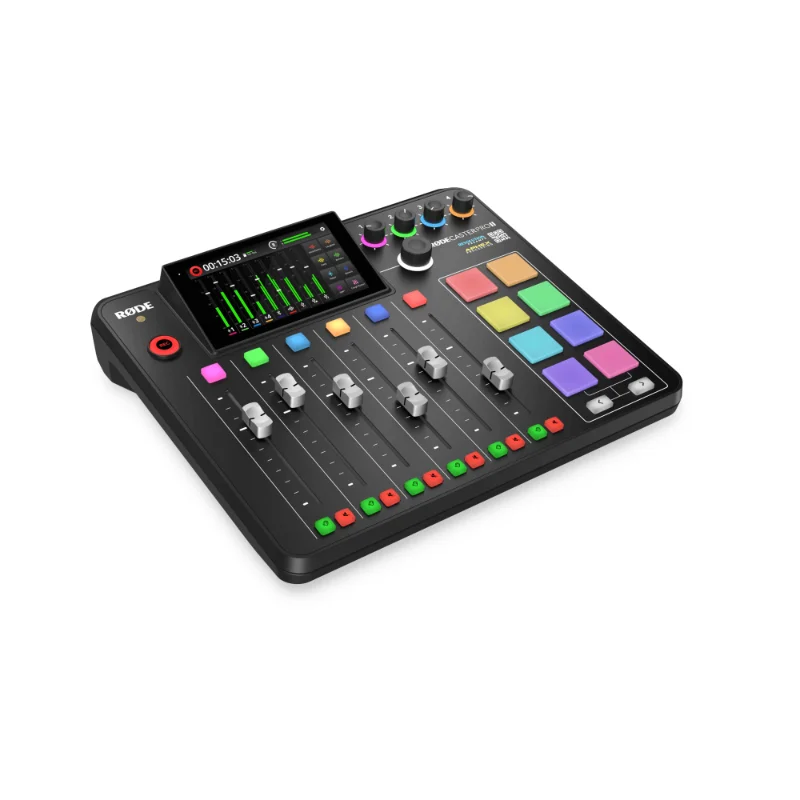 RØDE RØDECaster Pro II Integrated Audio Production Studio – Black | RCPII