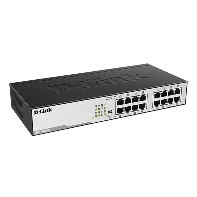 D-Link DGS-1016D 16-Port Gigabit Unmanaged Switch | DGS-1016D