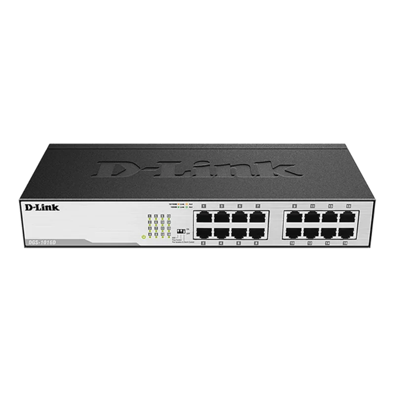D-Link DGS-1016D 16-Port Gigabit Unmanaged Switch | DGS-1016D