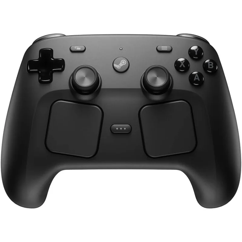 Valve Steam Controller Gen 2 Wireless Gamepad with Charging Puck – Black | V005613-00