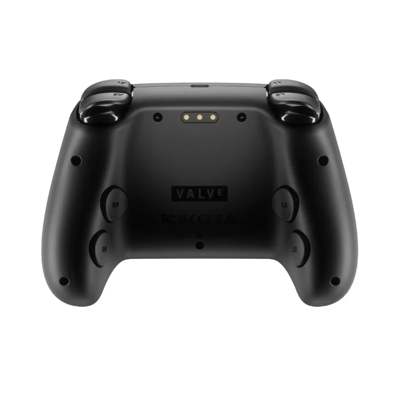 Valve Steam Controller Gen 2 Wireless Gamepad with Charging Puck – Black | V005613-00